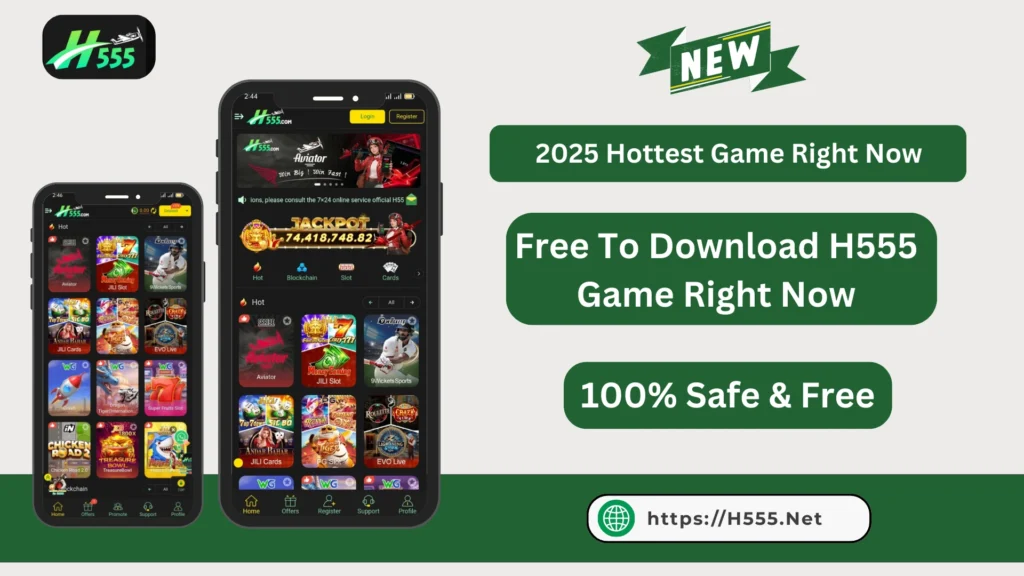 H555 APK Free Download – Enjoy Casino & Slot Games in Pakistan