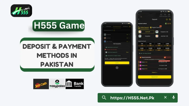 H555 Game Secure Payment Gateway in Pakistan